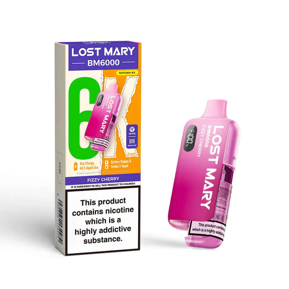 Lost Mary BM6000 Prefilled Pod Vape Kits - Image 12
