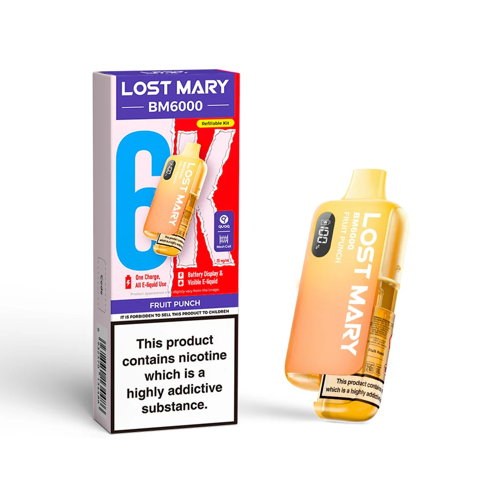 Lost Mary BM6000 Prefilled Pod Vape Kits - Image 13