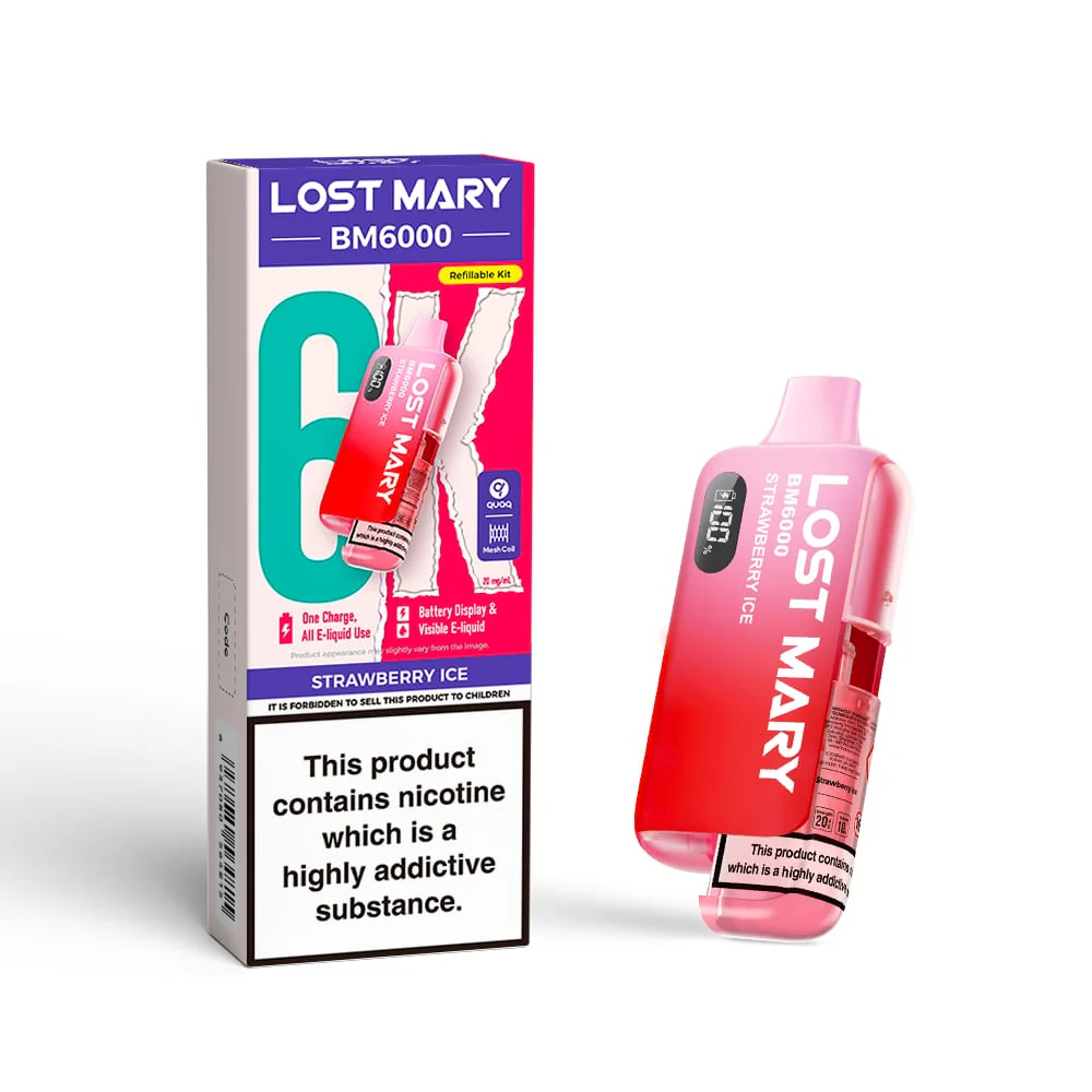 Lost Mary BM6000 Prefilled Pod Vape Kits - Image 15