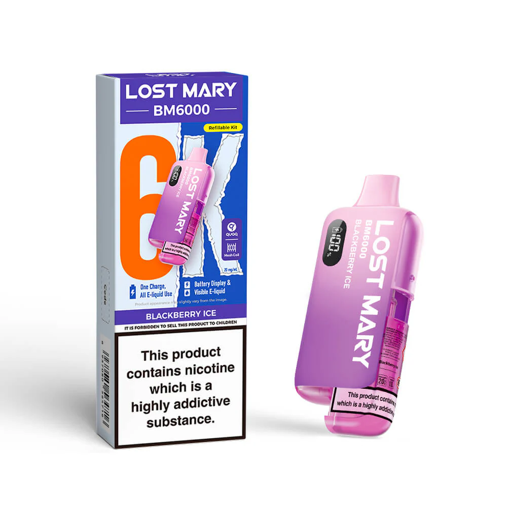 Lost Mary BM6000 Prefilled Pod Vape Kits - Image 16