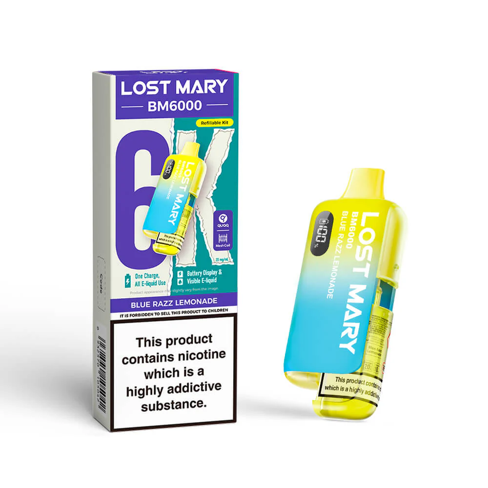 Lost Mary BM6000 Prefilled Pod Vape Kits - Image 18