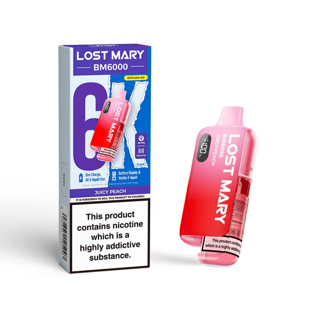 Lost Mary BM6000 Prefilled Pod Vape Kits - Image 20