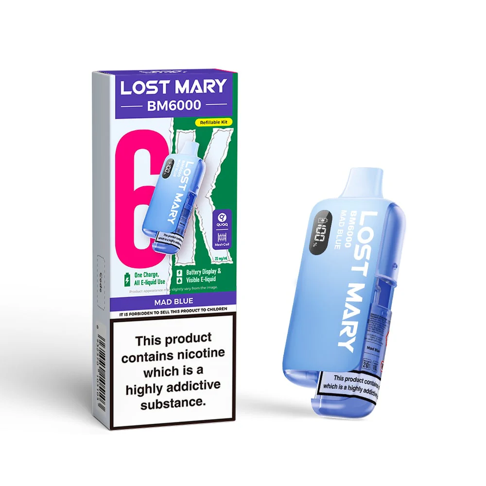 Lost Mary BM6000 Prefilled Pod Vape Kits - Image 21