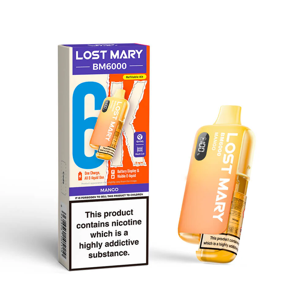 Lost Mary BM6000 Prefilled Pod Vape Kits - Image 22
