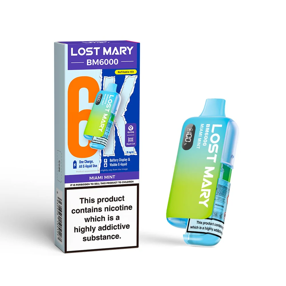 Lost Mary BM6000 Prefilled Pod Vape Kits - Image 23