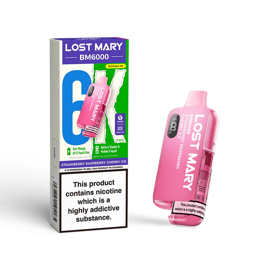 Lost Mary BM6000 Prefilled Pod Vape Kits - Image 25