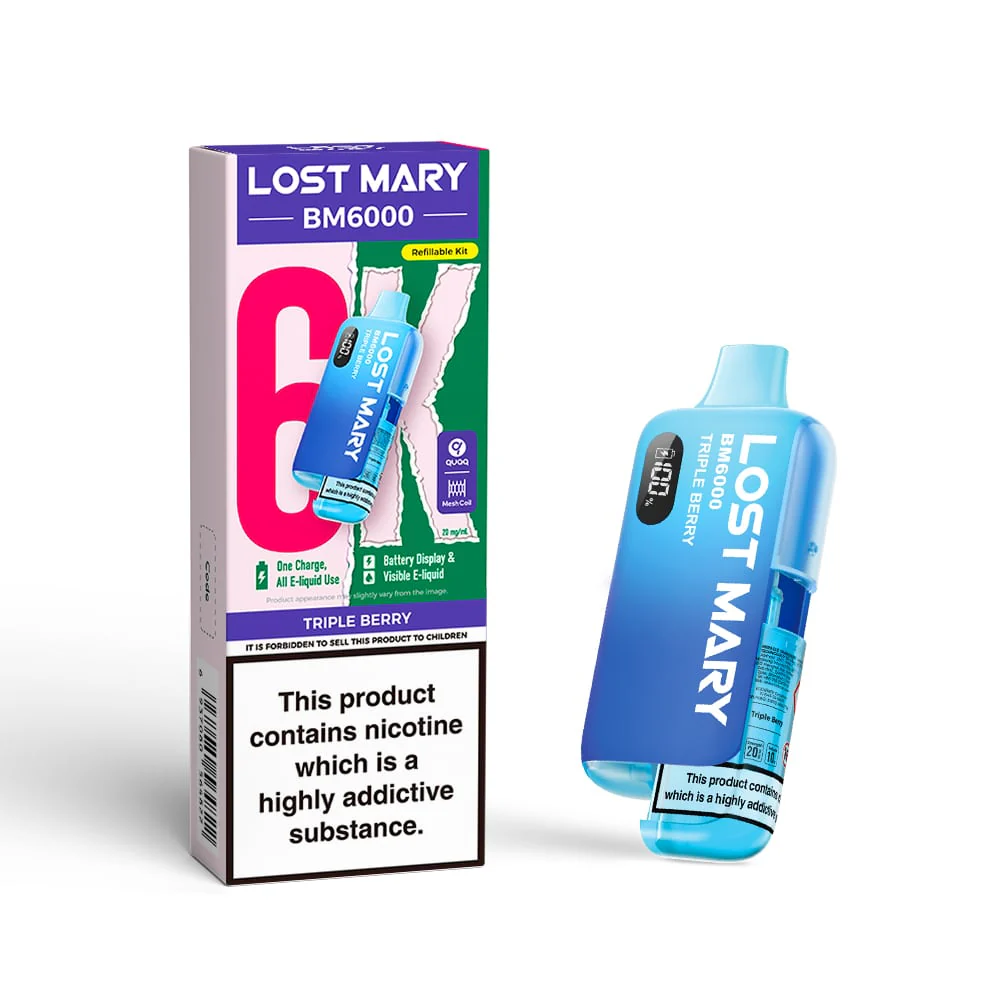 Lost Mary BM6000 Prefilled Pod Vape Kits - Image 28