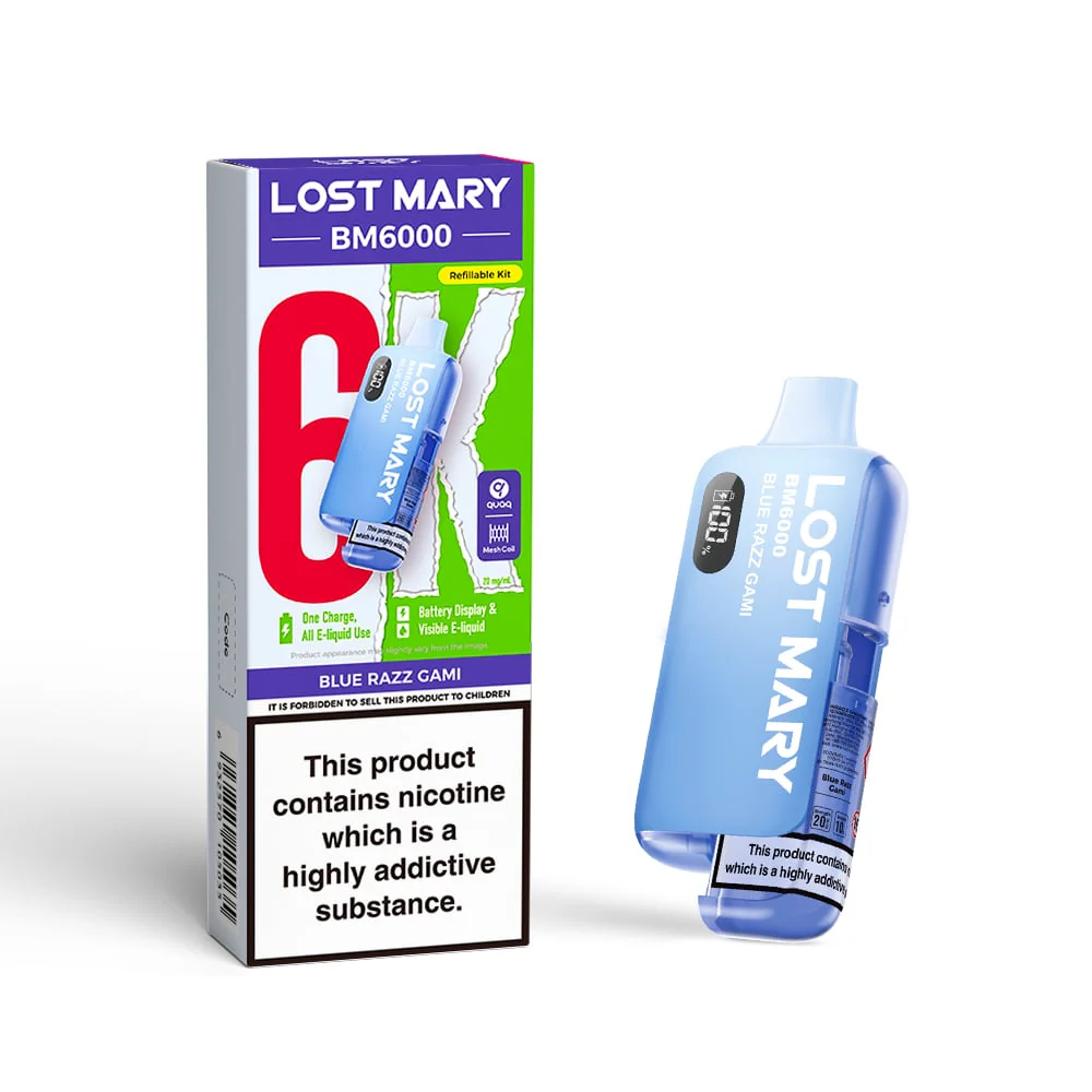 Lost Mary BM6000 Prefilled Pod Vape Kits - Image 3