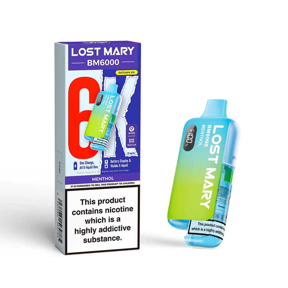 Lost Mary BM6000 Prefilled Pod Vape Kits - Image 32