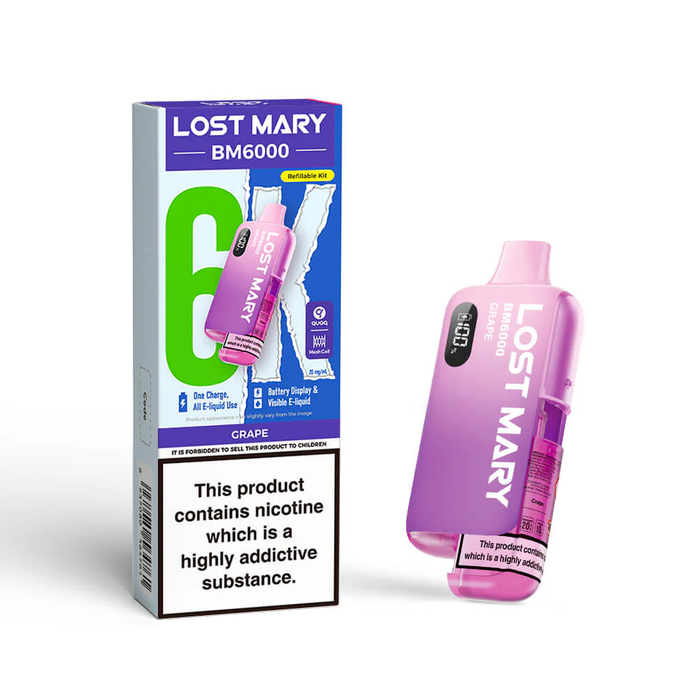 Lost Mary BM6000 Prefilled Pod Vape Kits - Image 33