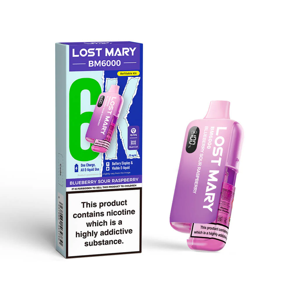Lost Mary BM6000 Prefilled Pod Vape Kits - Image 37