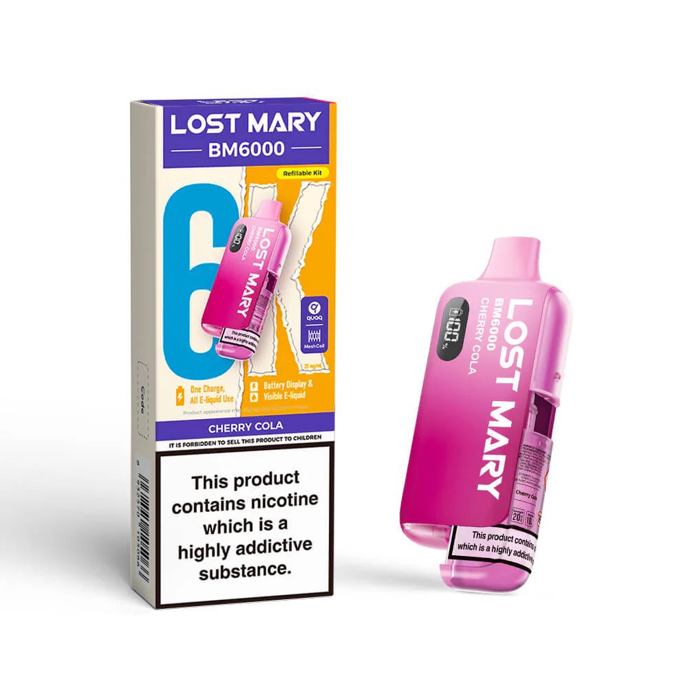 Lost Mary BM6000 Prefilled Pod Vape Kits - Image 6