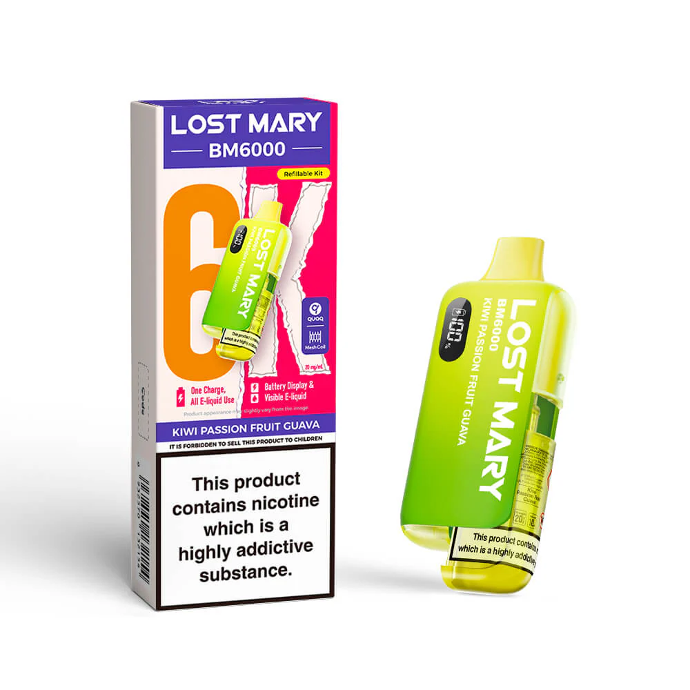Lost Mary BM6000 Prefilled Pod Vape Kits - Image 9