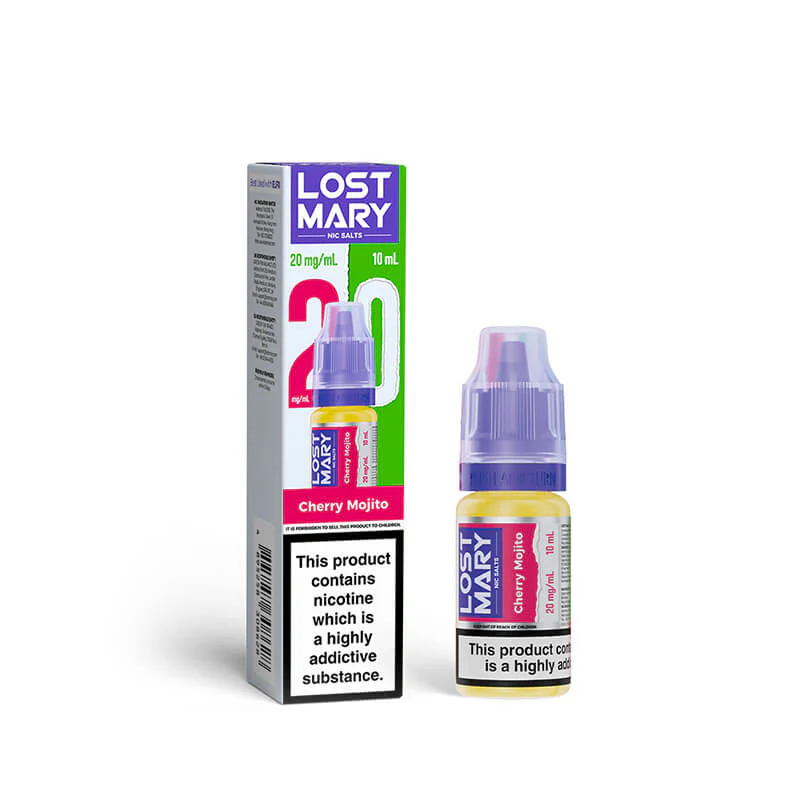 Lost Mary Cherry Mojito 10ml Nic Salts E-Liquid - Image 3