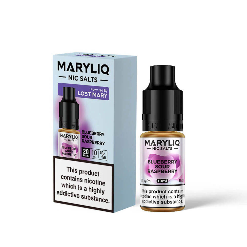 Lost Mary Maryliq Blueberry Sour Raspberry 10ml Nic Salt E-Liquid - Image 2