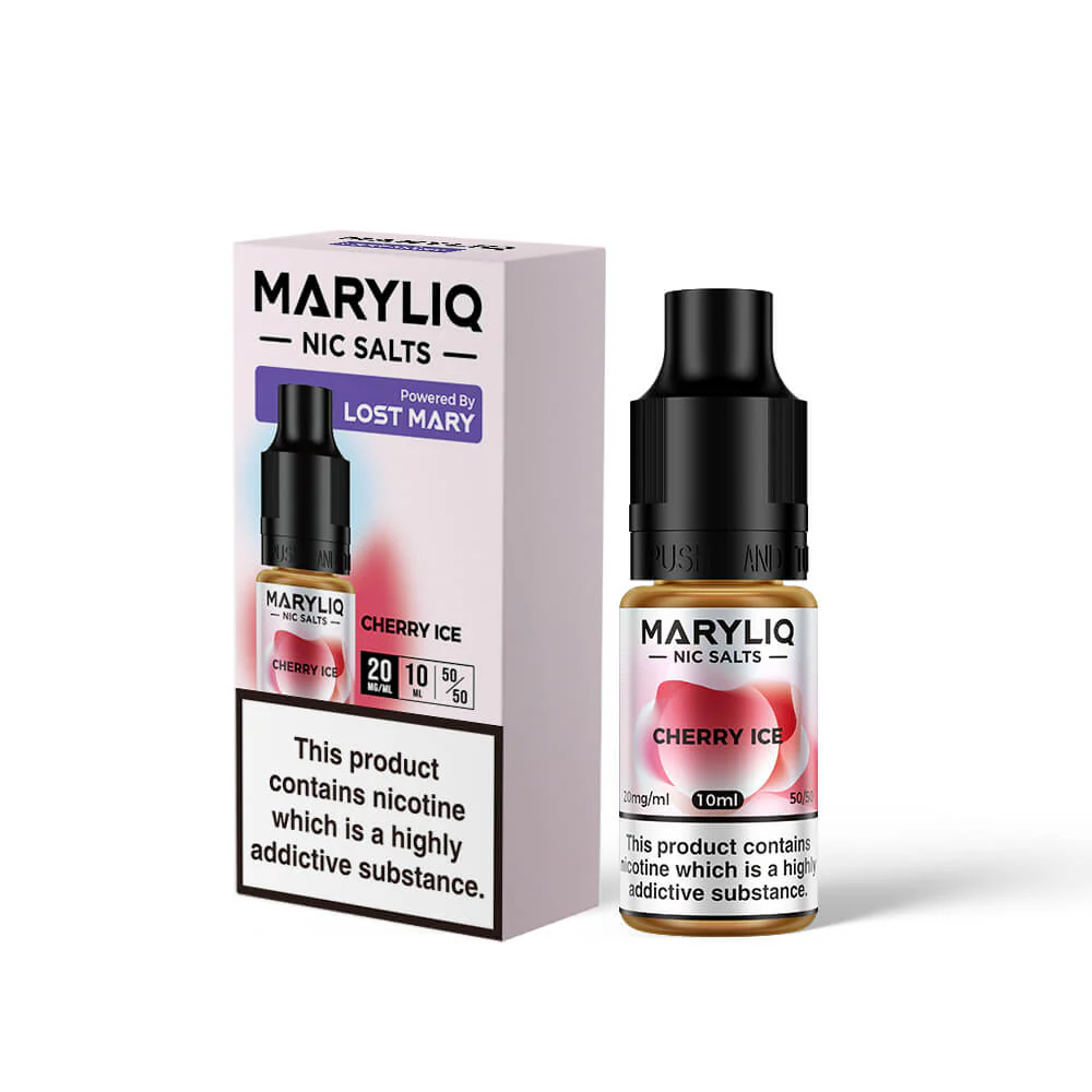Lost Mary Maryliq Cherry Ice 10ml Nic Salt E-Liquid - Image 3