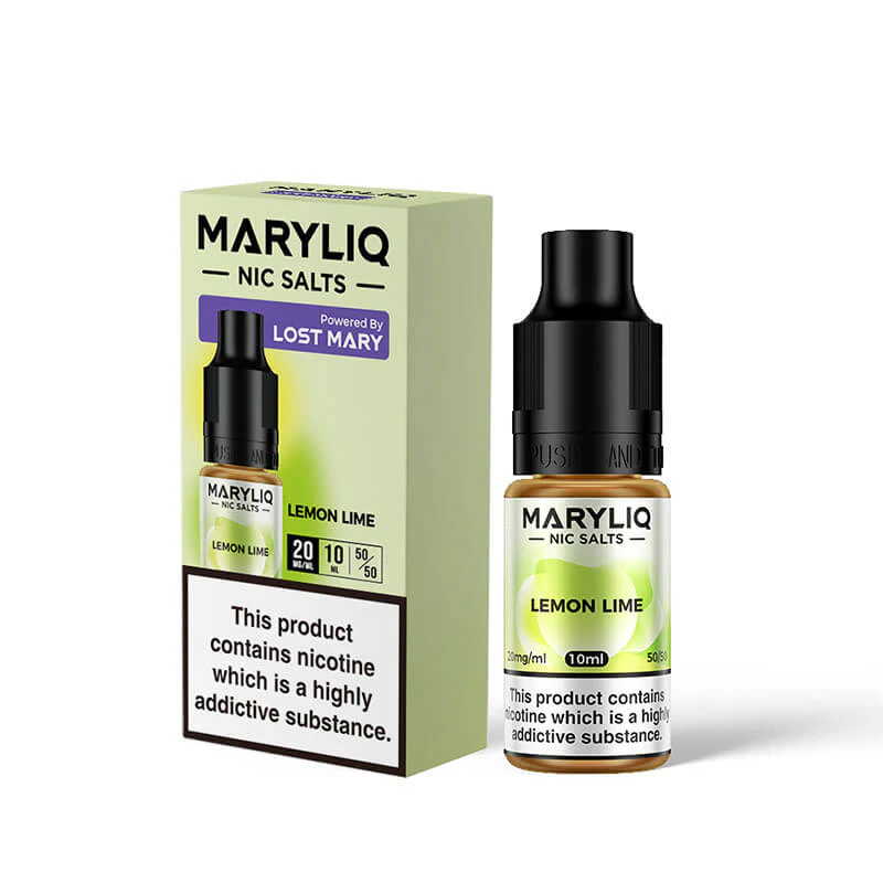 Lost Mary Maryliq Lemon Lime 10ml Nic Salt E-Liquid - Image 3