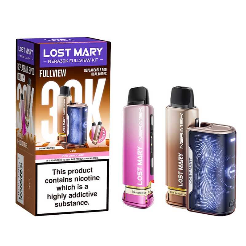 Lost Mary Nera30k Fullview Prefilled Pod Vape Kit - Image 5