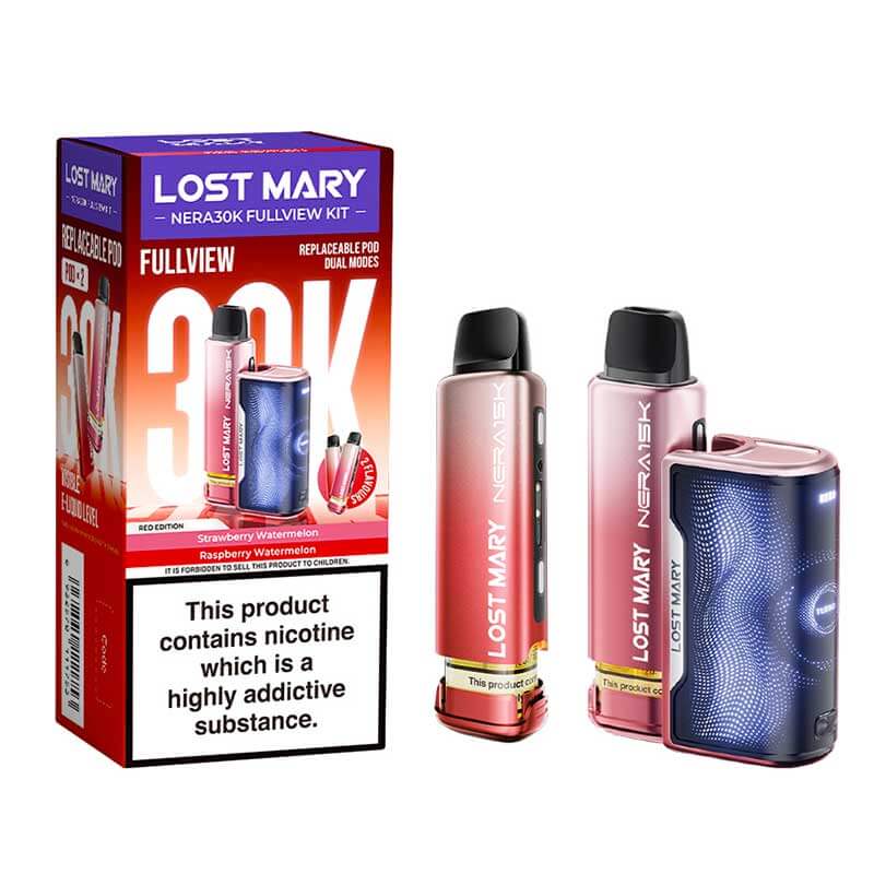 Lost Mary Nera30k Fullview Prefilled Pod Vape Kit - Image 8