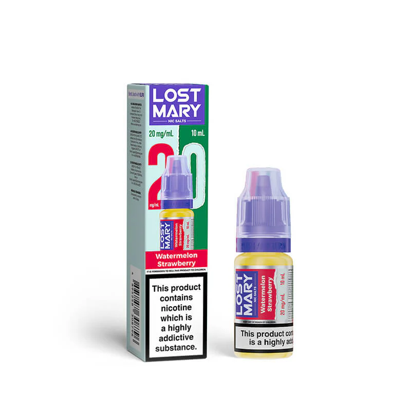 Lost Mary Watermelon Strawberry 10ml Nic Salts E-Liquid - Image 3