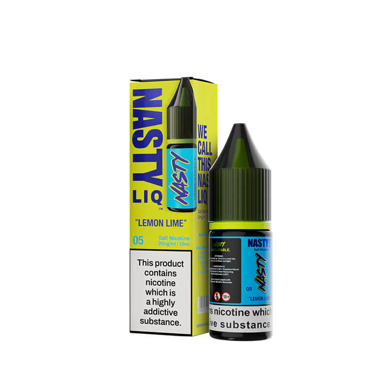 Nasty Liq Lemon Lime 10ml Nic Salt E-Liquid By Nasty Juice - Image 3