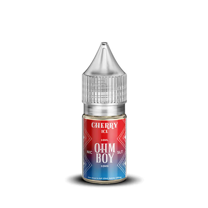Ohm Boy Cherry Ice 10ml Nic Salt E-Liquid - Image 2