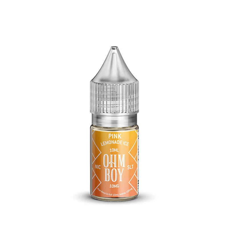 Ohm Boy Pink Lemonade Ice 10ml Nic Salt E-Liquid - Image 3
