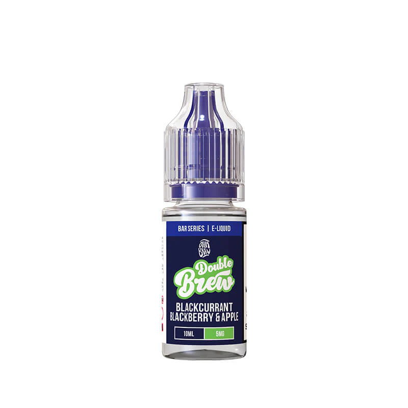 Ohm Brew Double Brew Blackcurrant Blackberry & Apple 10ml Nic Salt E-Liquid - Image 4