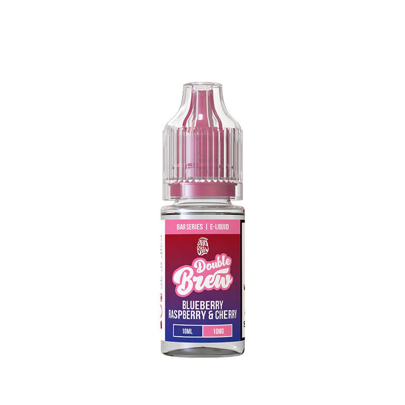 Ohm Brew Double Brew Blueberry Raspberry Cherry 10ml Nic Salt E-Liquid - Image 3
