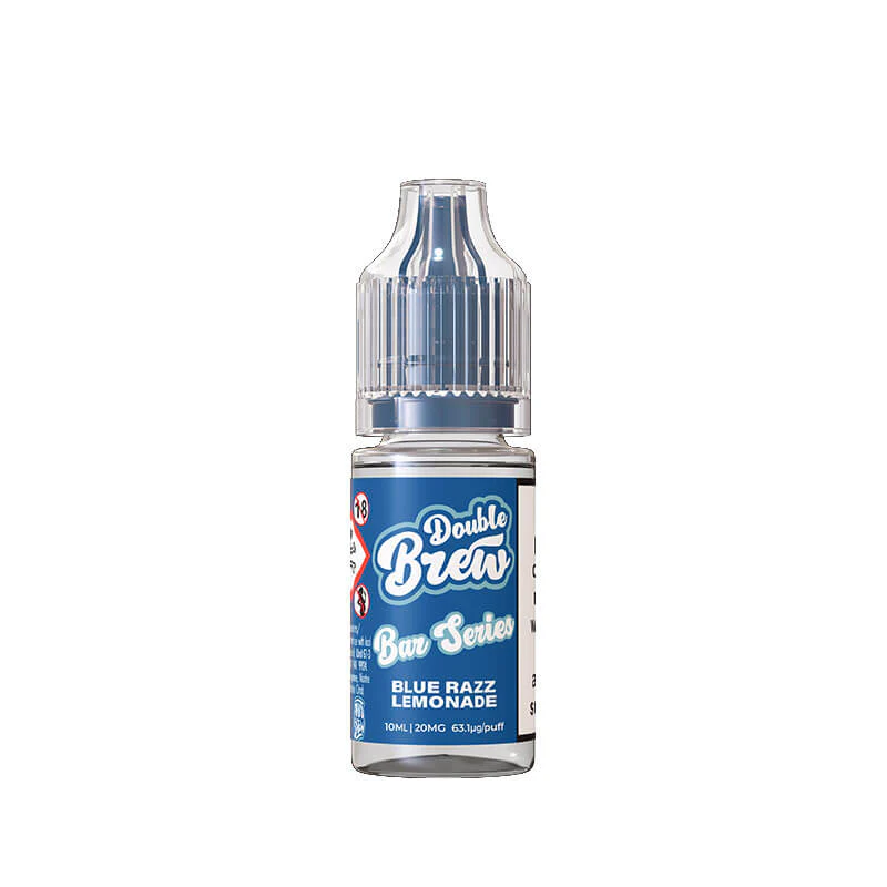 Ohm Brew Double Brew Blue Razz Lemonade 10ml Nic Salt E-Liquid - Image 3