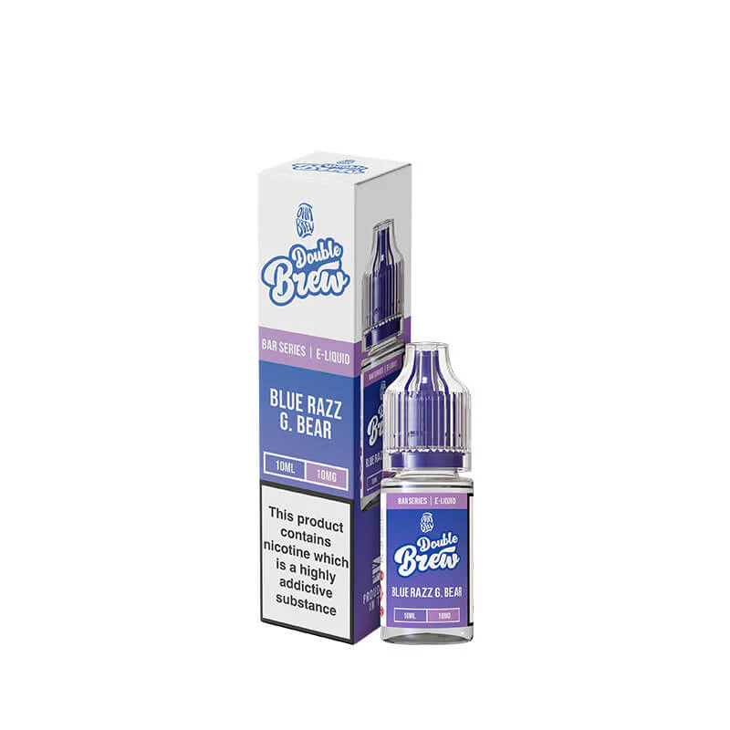 Ohm Brew Double Brew Blueberry Ice 10ml Nic Salt E-Liquid - Image 2
