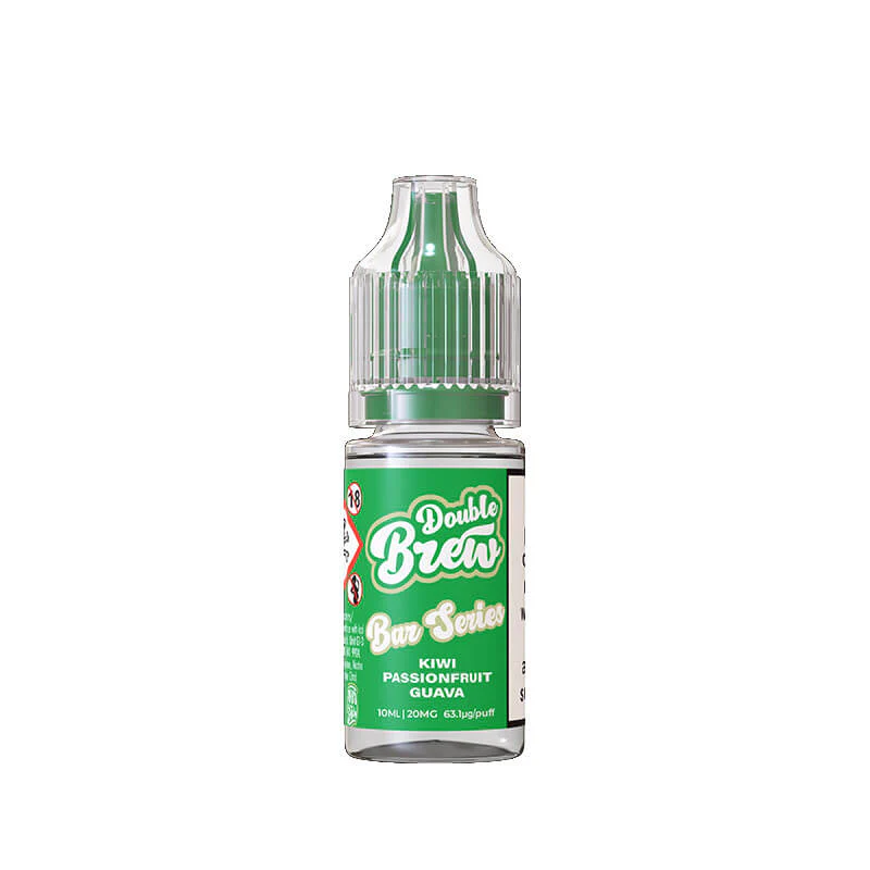 Ohm Brew Double Brew Kiwi Passionfruit Guava 10ml Nic Salt E-Liquid - Image 2