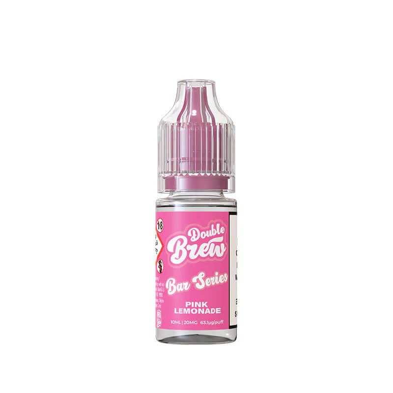 Ohm Brew Double Brew Pink Lemonade 10ml Nic Salt E-Liquid - Image 2
