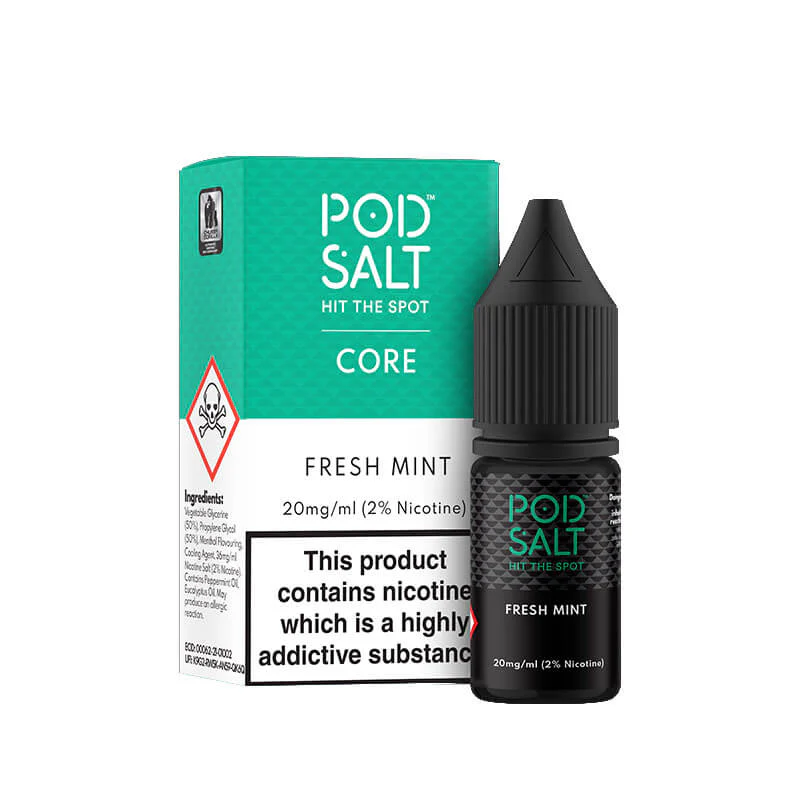 Pod Salt Core Fresh Mint 10ml Nic Salt E-Liquid - Image 4