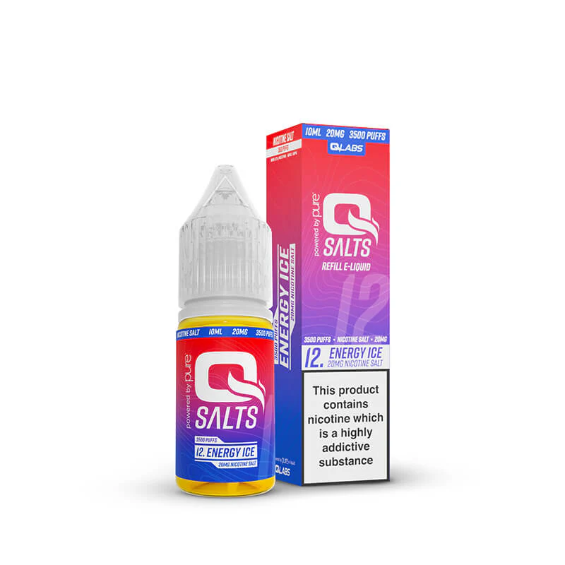 QSalts NRG Ice 10ml Nic Salt E-Liquid - Image 4