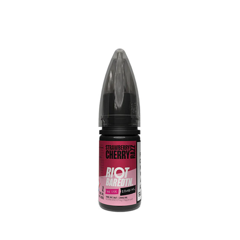 Riot Squad BAR EDTN Strawberry Cherry Razz No Ice 10ml Nic Salt E-Liquid - Image 4
