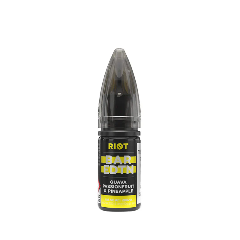 Riot Squad BAR EDTN Guava Passionfruit & Pineapple 10ml Nic Salt E-Liquid - Image 4