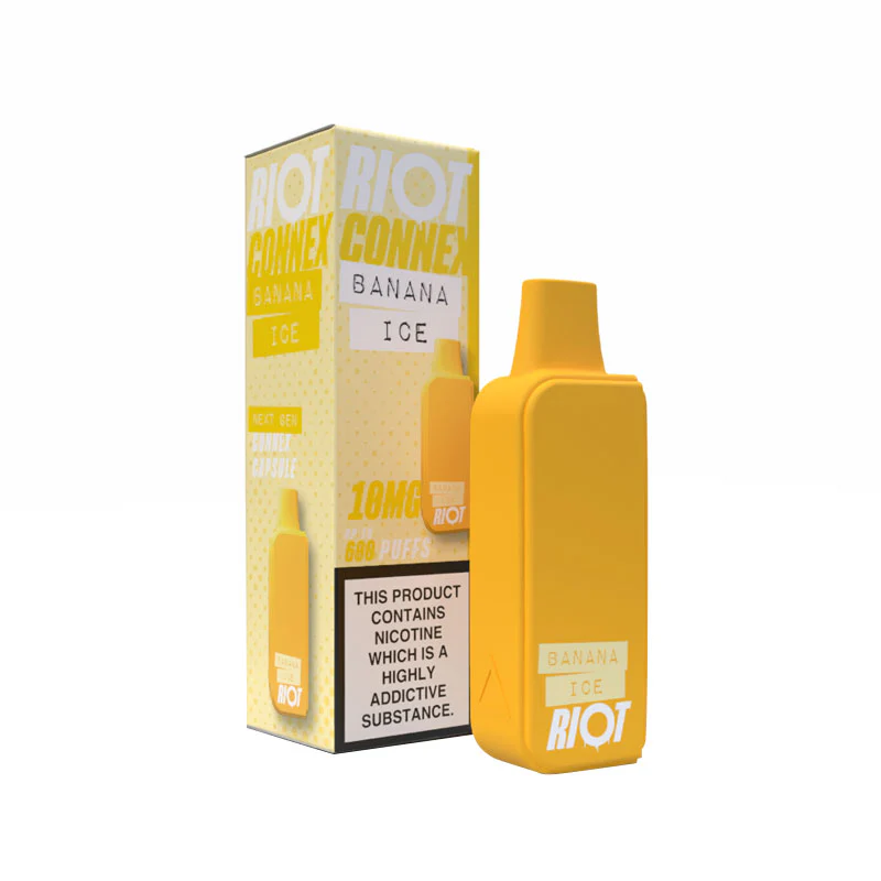 Riot Squad Connex Banana Ice Prefilled Vape Pod - 1PK - Image 2