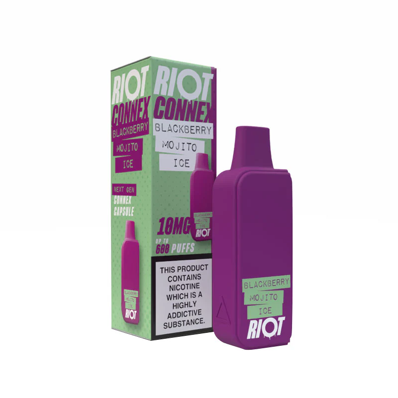 Riot Squad Connex Blackberry Mojito Ice Prefilled Vape Pod - 1PK - Image 2