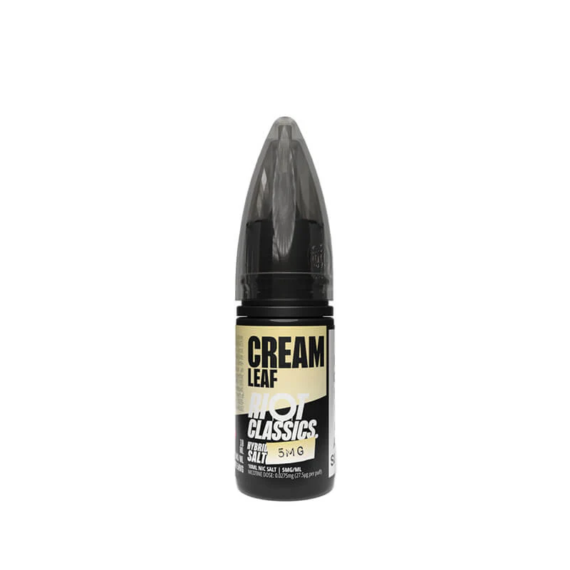 Riot Squad Cream Leaf Nic Salt E-Liquid 10ml - Image 3