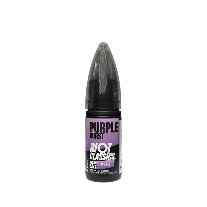 Riot Squad Purple Burst Nic Salt E-Liquid - Image 2