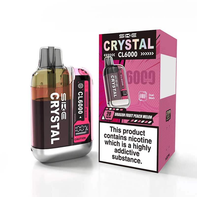 SKE Crystal CL6000 Prefilled Pod Vape Kit - Image 14