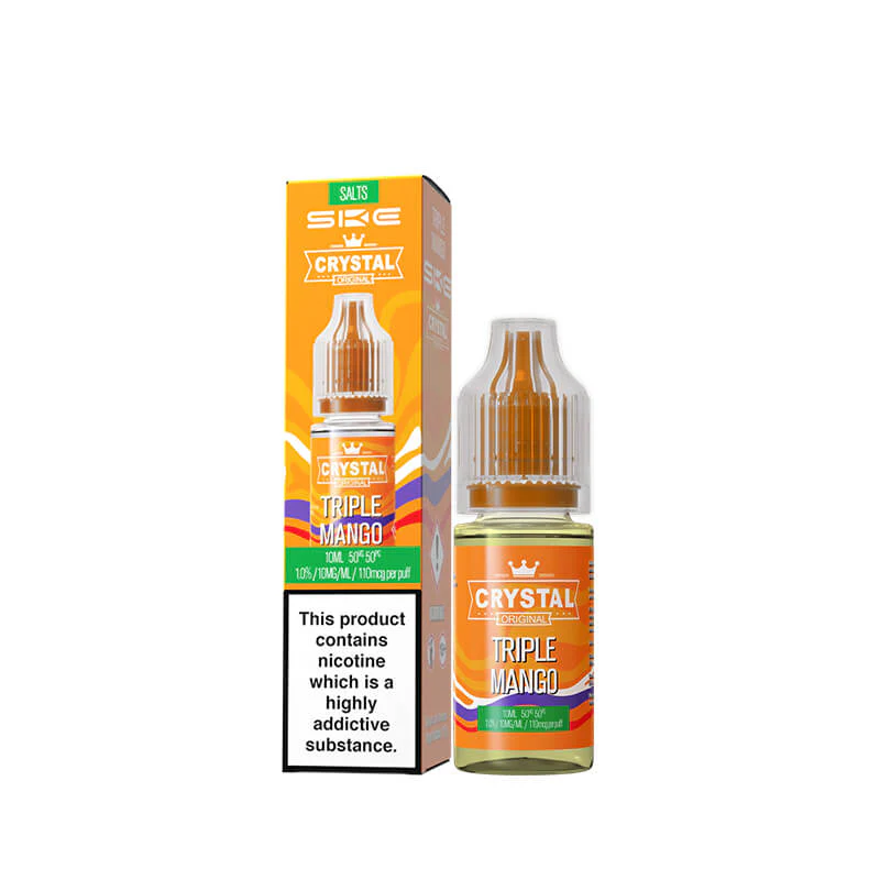 SKE Crystal Triple Mango Nic Salt E-Liquid 10ml - Image 2