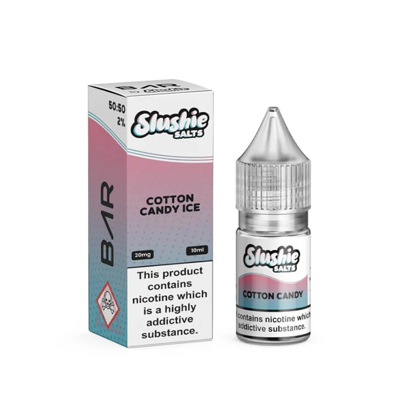 Slushie Bar Salts Cotton Candy Ice 10ml E-Liquid - Image 3
