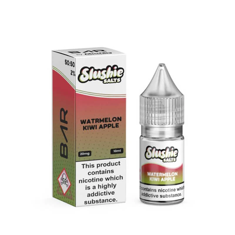 Slushie Bar Salts Watermelon Kiwi Apple 10ml E-Liquid - Image 3