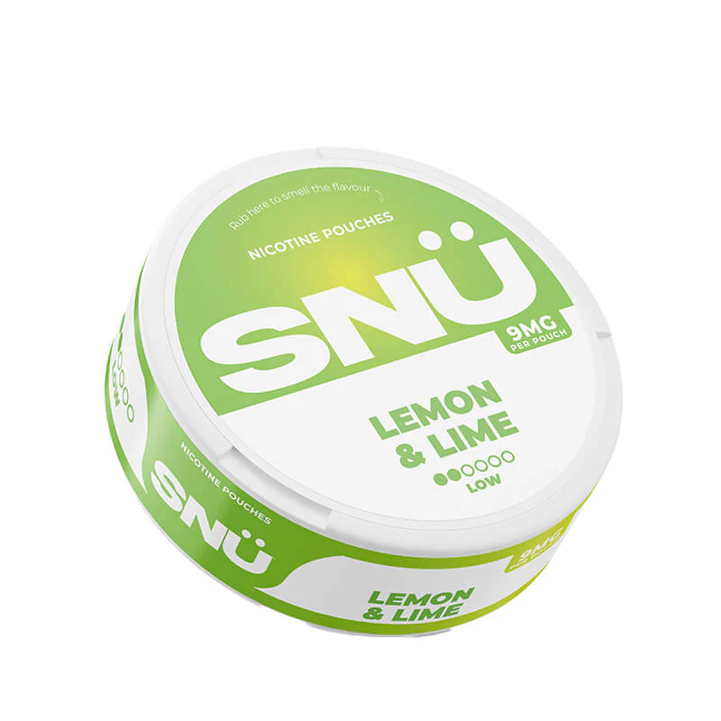 SNU Lemon & Lime Nic Pouches by Bar Juice - Image 5