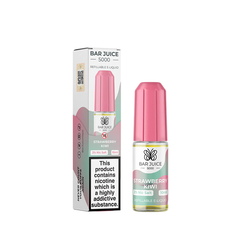 Bar Juice 5000 Strawberry Kiwi Nic Salt 10ml E-Liquid - Image 3