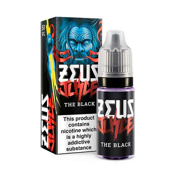 Zeus Juice The Black 50/50 E-Liquid 10ml - Image 4