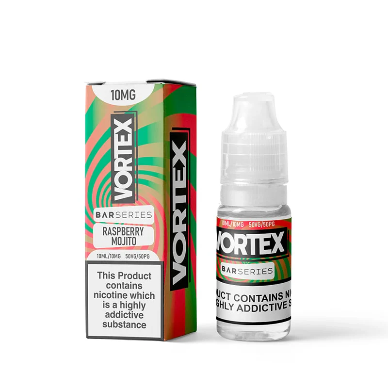 Vortex Raspberry Mojito 10ml Nic Salt E-Liquid - Image 2