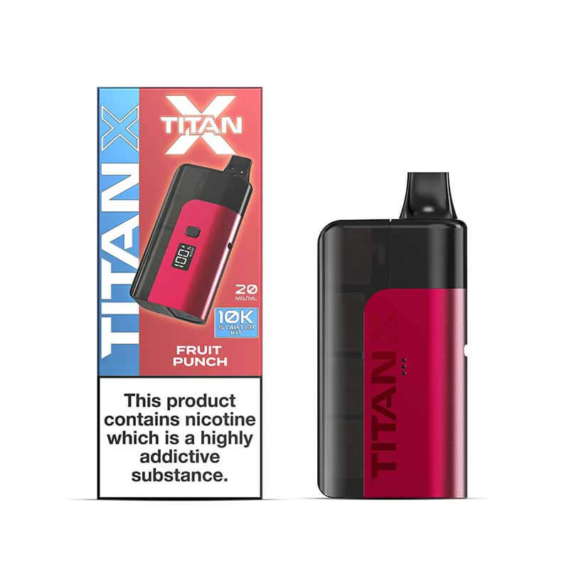Titan X Prefilled Pod Vape Kit - Image 9
